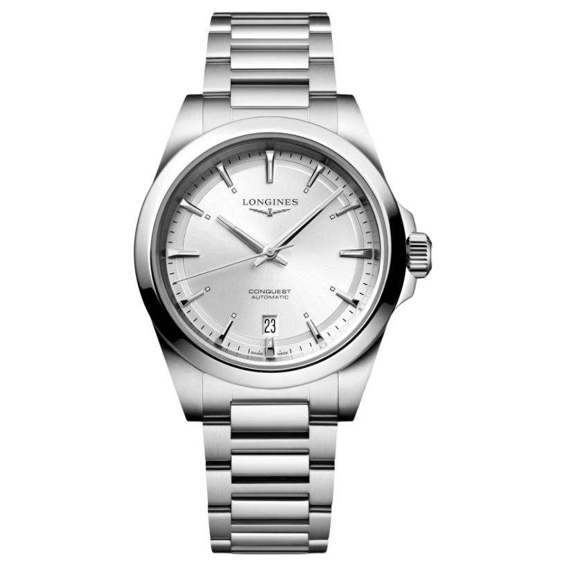 LONGINES LONGINES Comcast Collection Automatic Mechanical Movement 100m Waterproof Unisex Watch 38mm Silver Dial