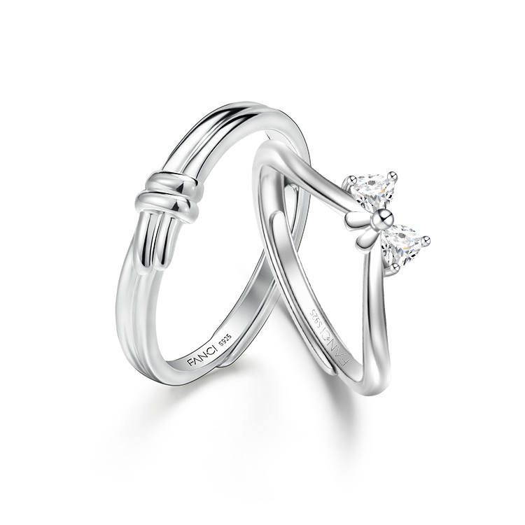 FANCI FANCI 925 Sterling Silver Rings Unisex