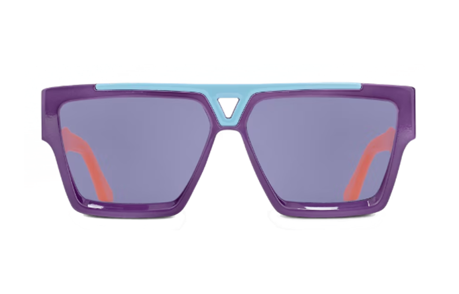 LOUIS VUITTON LOUIS VUITTON Evidence Plate Frame Irregular Shape Sunglasses Unisex