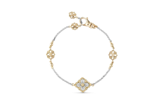 BUCCELLATI 18K Gold Bracelets Unisex Silver