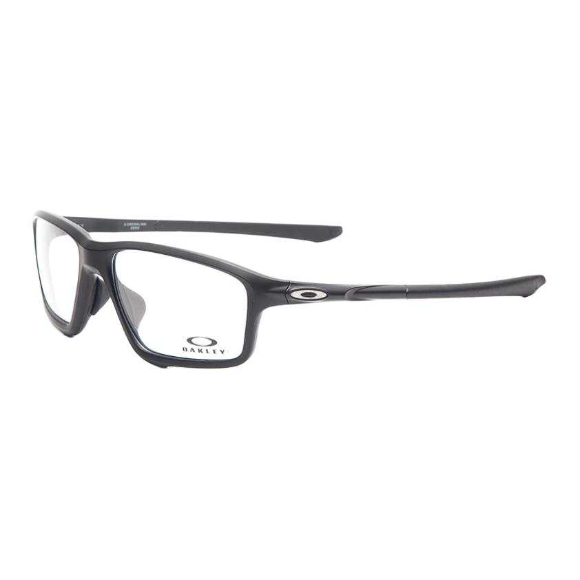 Oakley Oakley Irregular Shape Eyeglass Frames Unisex Black