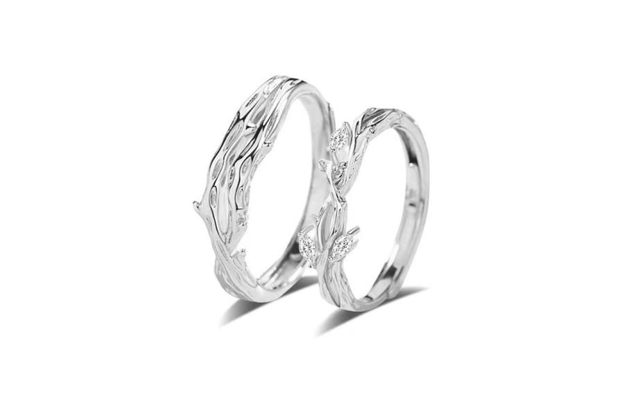 SHANGYINFU 999 Fine Silver Rings Unisex