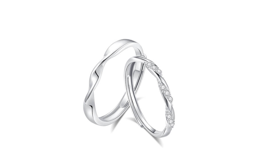 MISS TOOYA S999 Fine Silver Rings Unisex