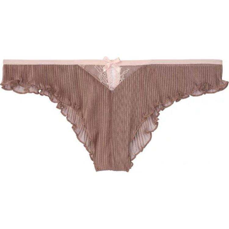 Victoria's Secret Briefs Women's 1 Pack Caramel Organs