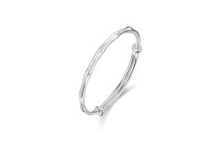 CANHUI Alloy Bamboo Peaceful Bangle Women's