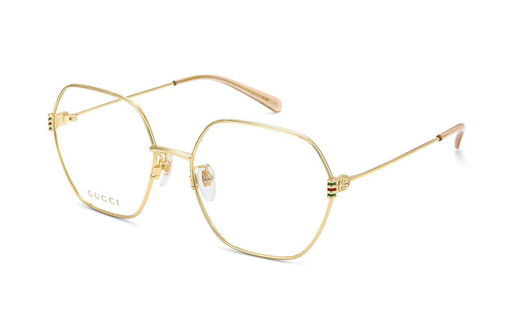 GUCCI Gucci Geometric Frame Glasses