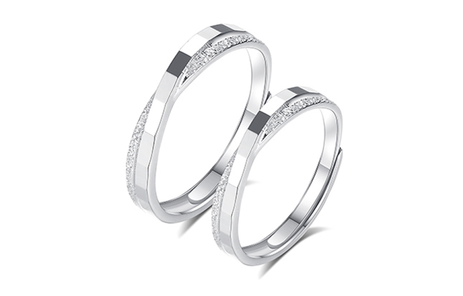 Asia Star 999 Fine Silver/S925 Silver Rings Unisex