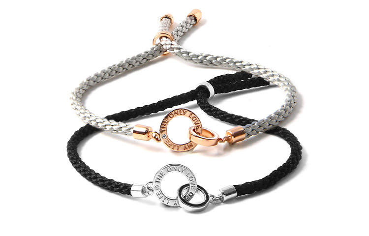 Lady Go 925 Sterling Silver Bracelets Unisex