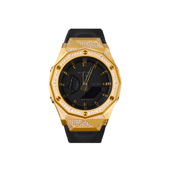 CASIO CASIO Unisex Liquid Crystal/Analog Dual Display Series 48.5mm Black Watch