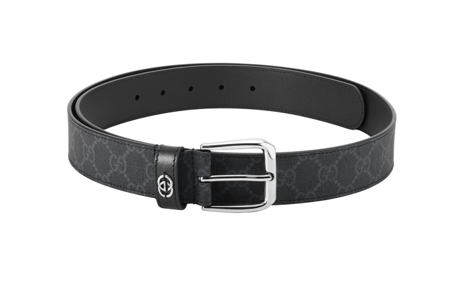 GUCCI Gucci Belt with Interlocking G detail