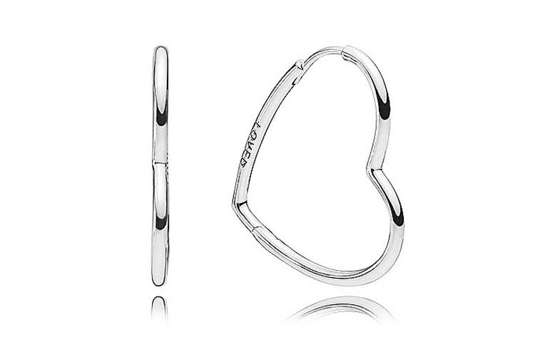 Pandora 925 Sterling Silver Earrings Women's