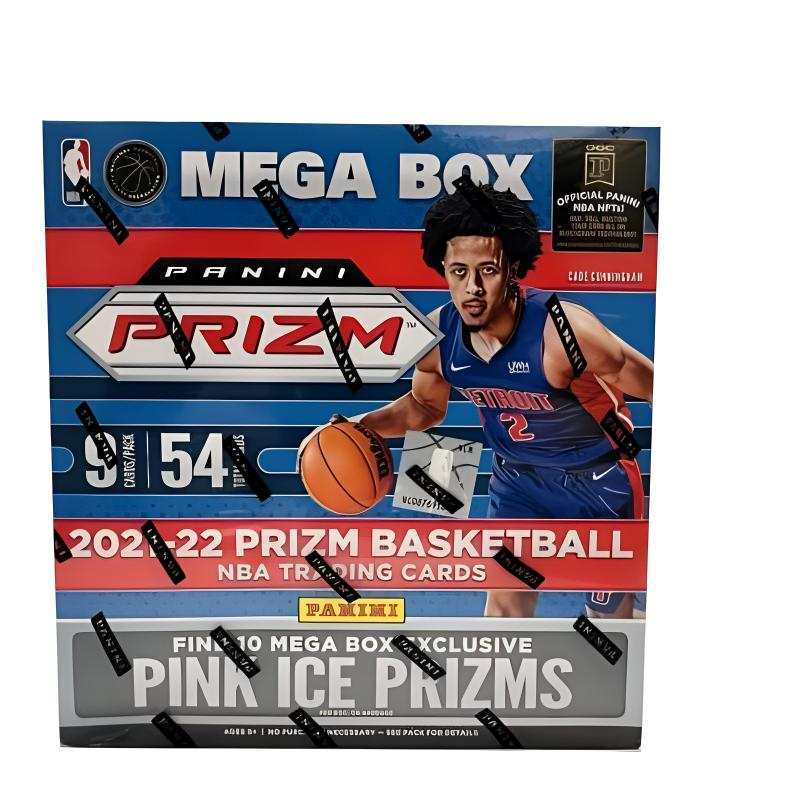 PANINI NBA Basketball Card 2021 22 Prizm Mega Box PINK ICE Sports Cards 1 Box