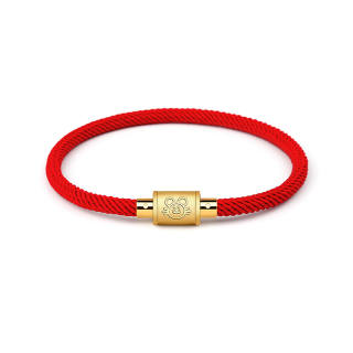 SUSOOK Alloy Bracelets Unisex Red Gold