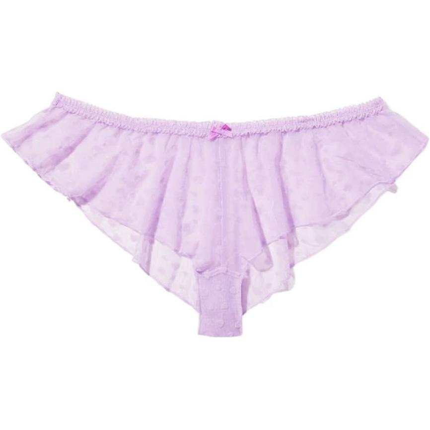 Victoria's Secret Thong Women's 1 Pack Purple Heart