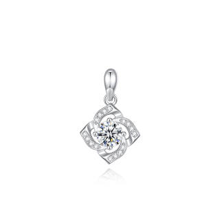 GUDS GAVE 925 Sterling Silver 999 With Zircon Alloy Pendants Women's Silver