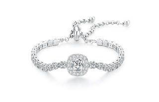ERROR Synthetic Cubic Zirconia Bracelets Women's