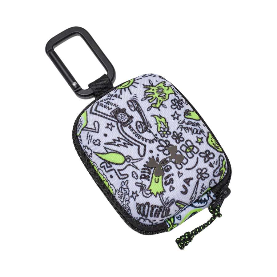 Under Armour Polyester Coin Purse Regular Unisex Black & Metallic Black