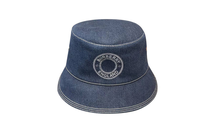 Burberry Cotton Bucket Hats Women's Blue
