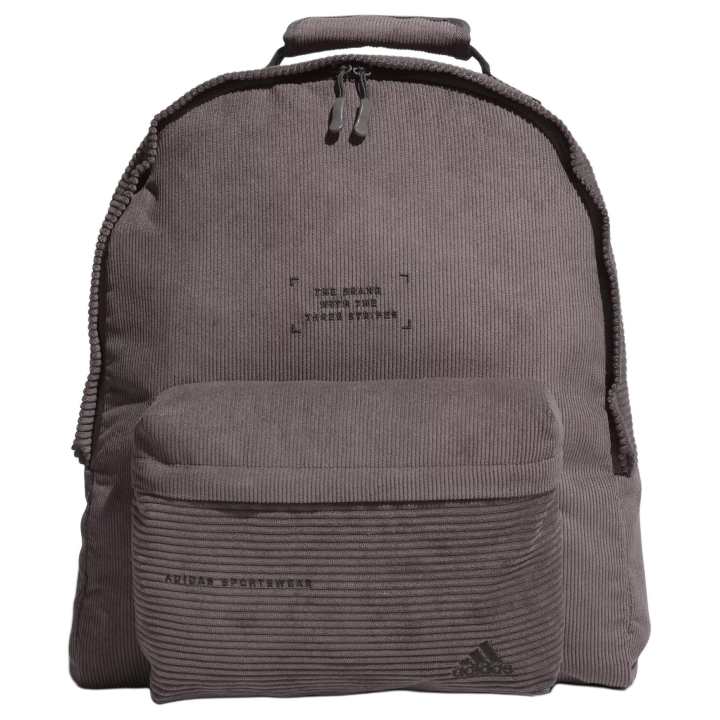 Adidas Adidas Recycled Polyester Backpack Regular Unisex Charcoal Gray