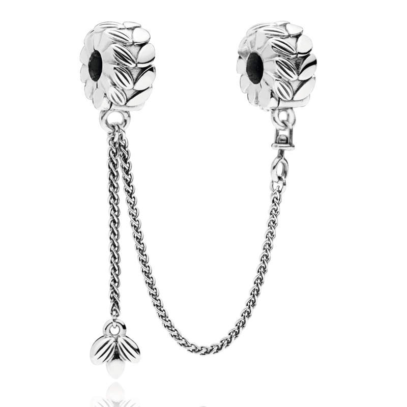 Pandora 925 Sterling Silver Safety Chain Women's