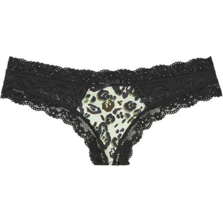 Victoria's Secret Thong Women's 1 Pack Leopard Print