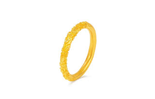 KING TAI SANG Gold Ring Women's