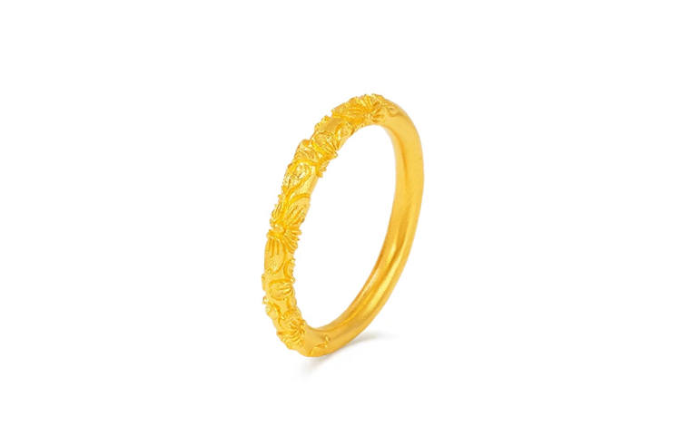 KING TAI SANG Gold Ring Women's