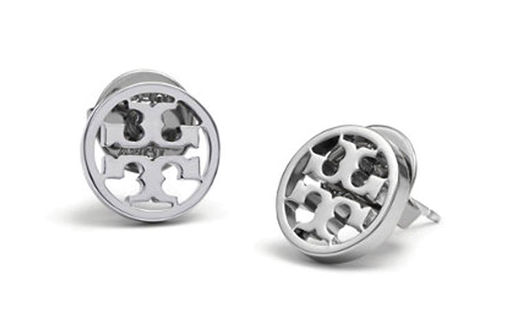 TORY BURCH TORY BURCH Logo Detailed Earrings