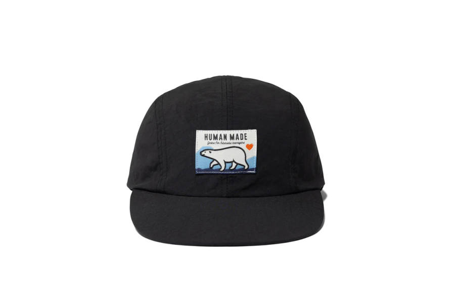 HUMAN MADE HUMAN MADE Nylon Baseball Caps Unisex Black