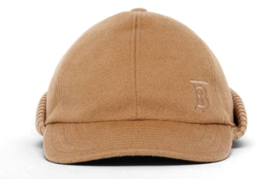 Burberry Burberry Tb monogram-embroidered reconstructed cap
