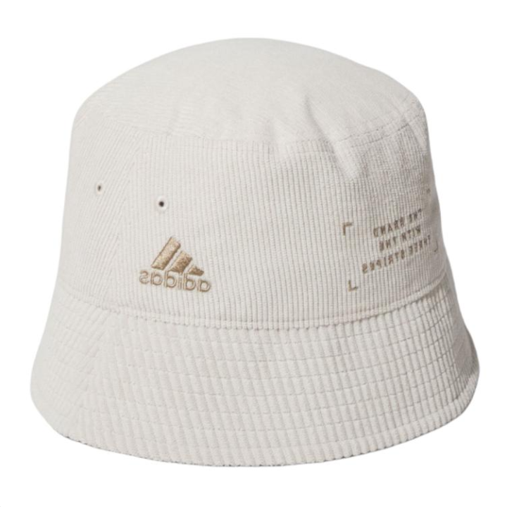 Adidas Adidas Recycled Polyester Corduroy Bucket Hats Women's White
