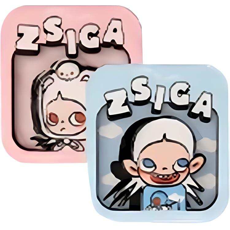 POP MART Zsiga Wooden Refrigerator Magnet Trendy And Cool Trend Based Products