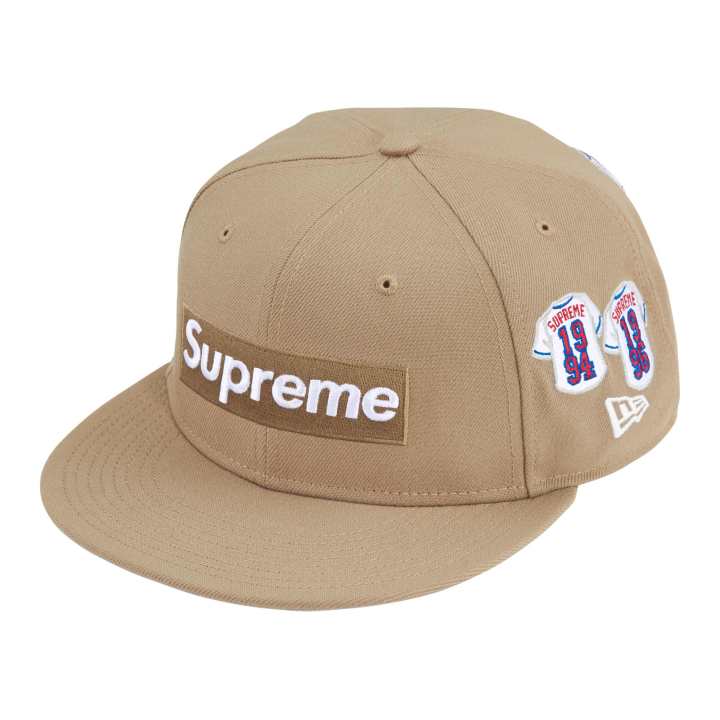 Supreme Supreme Jerseys Box Logo New Era Fitted Hat
