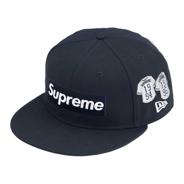 Supreme Supreme Jerseys Box Logo New Era Fitted Hat