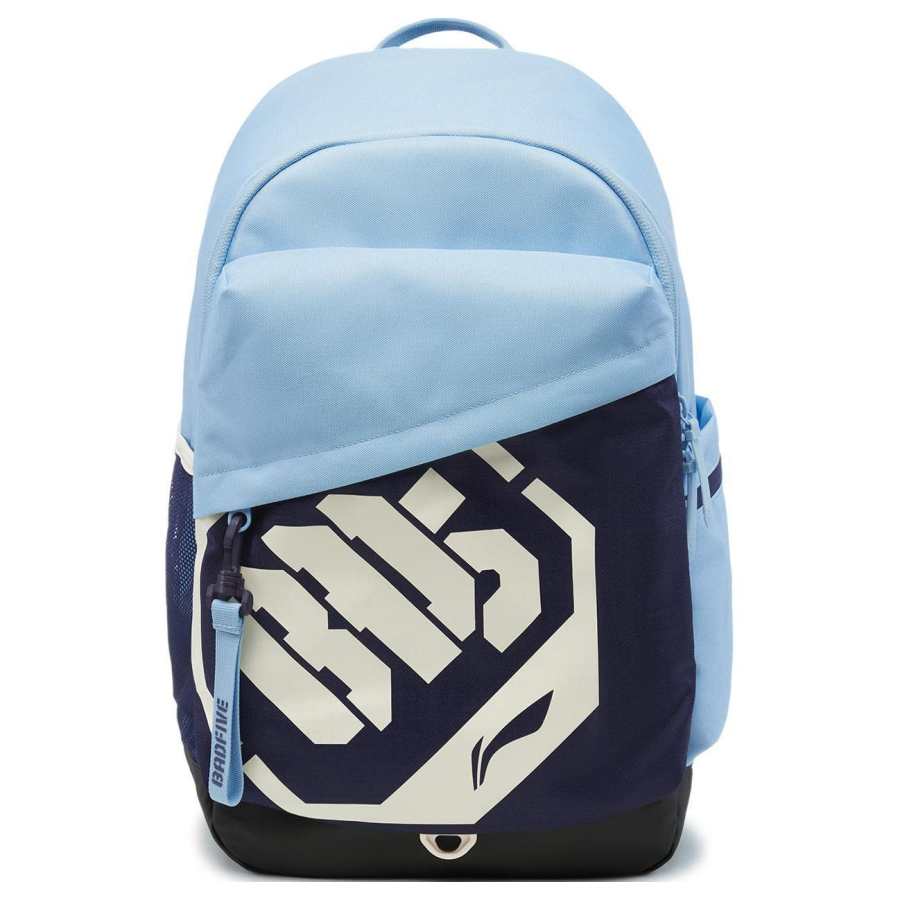 Li-Ning Li Ning Badfive Polyester Backpack Unisex Aurora Blue & Dark Ship Bright Blue