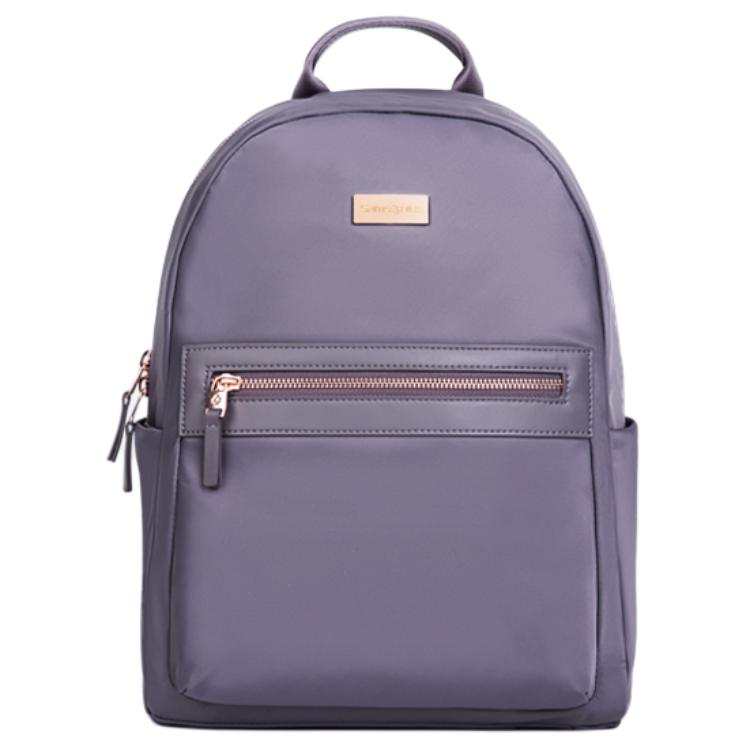 SAMSONITE Fabric Backpack Medium Women's Classic Black/Smoky Purple/Vintage Burgundy