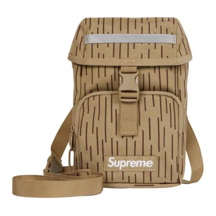 Supreme Supreme Waterproof Cordura® Nylon Camera Bag, Crossbody Bag, Shoulder Bag Regular Unisex Tan