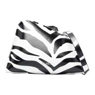The Attico 8.30pm Logo print Clutch Bag