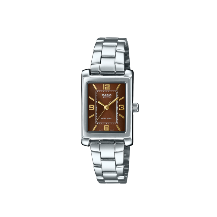 CASIO CASIO Women's Standard Series Coffee Watch LTP-1234DD-5A