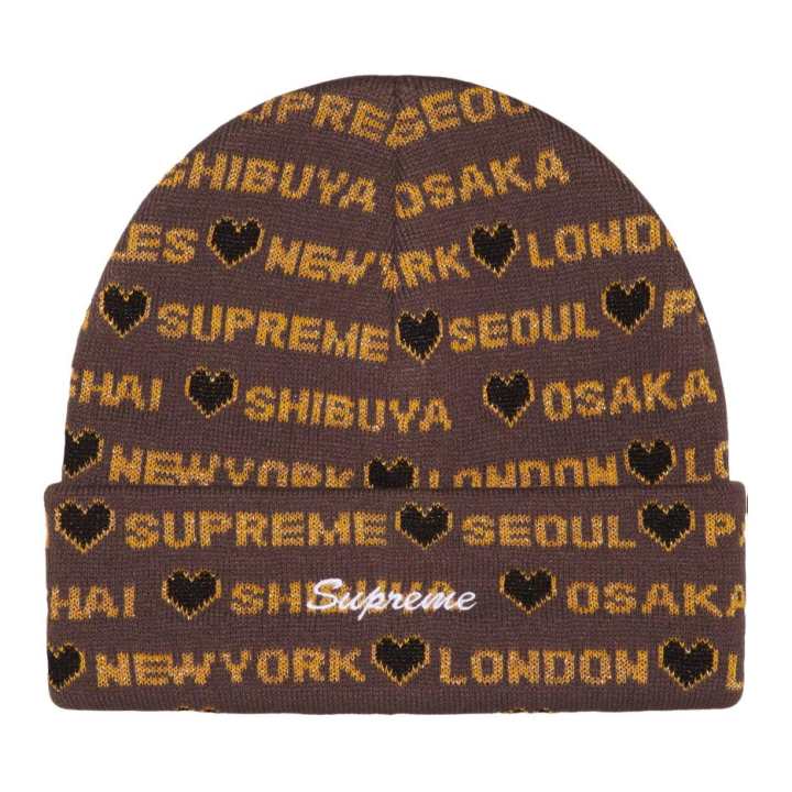 Supreme Supreme Hearts Beanie