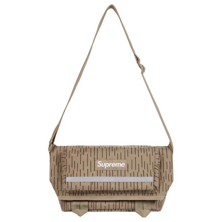 Supreme Supreme Nylon Messenger Bag, Crossbody Bag, Shoulder Bag Regular Unisex Tan