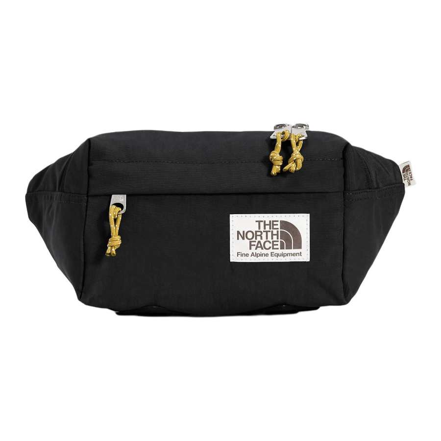 THE NORTH FACE Berkeley 4L Fanny Pack Outdoor Bag Recycled Nylon Black Women's