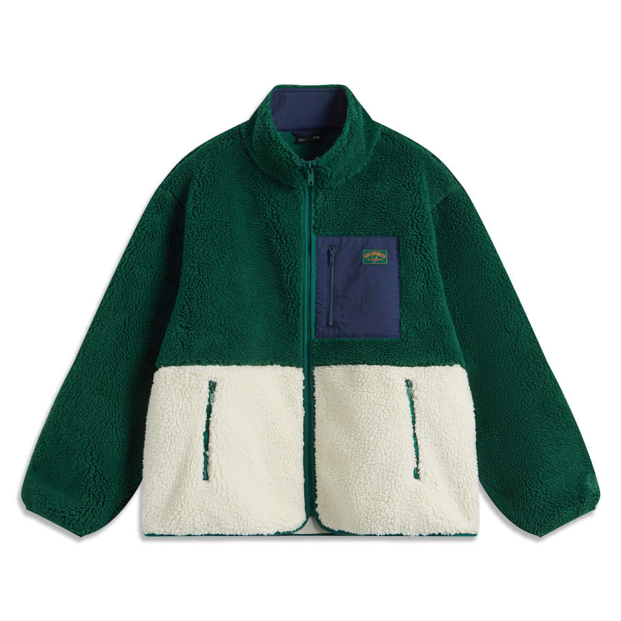 Li-Ning Li Ning Sports Life Collection Jackets & Coats Unisex Vibrant Green