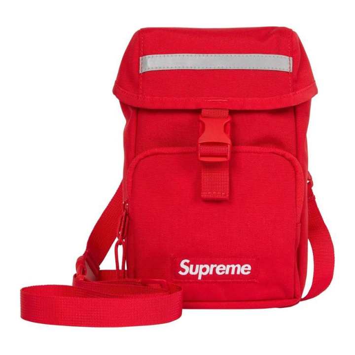 Supreme Supreme Waterproof Cordura® Nylon Camera Bag, Crossbody Bag, Shoulder Bag Regular Unisex Red