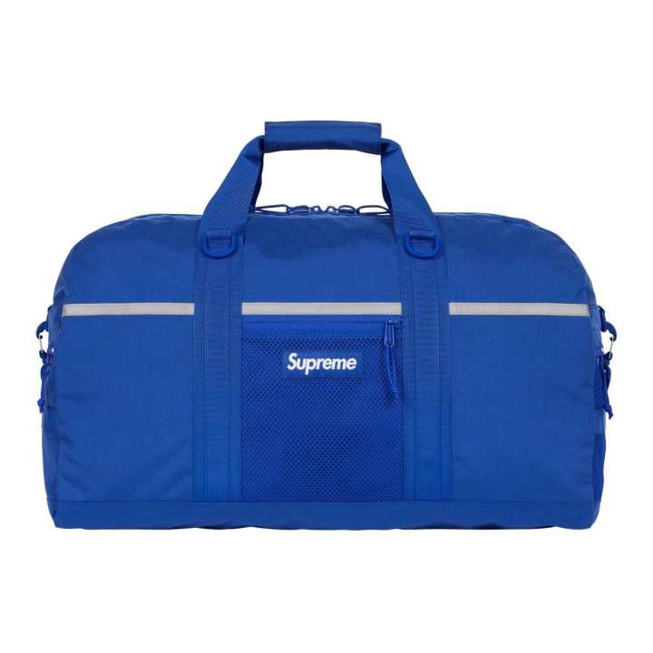 Supreme Supreme Nylon Travel Bag Unisex Blue