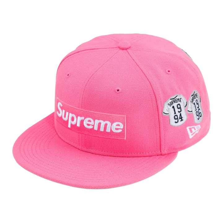 Supreme Supreme Jerseys Box Logo New Era Fitted Hat