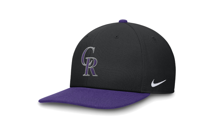 Nike Nike Polyester Baseball Caps Men's Black/Purple