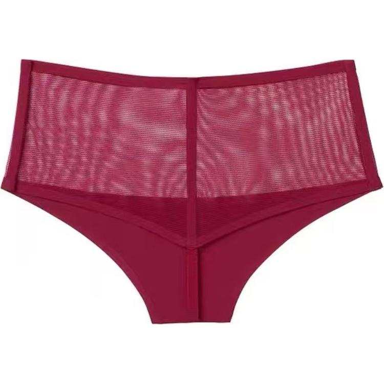 Victoria's Secret Briefs Women's 1 Pack Burgundy