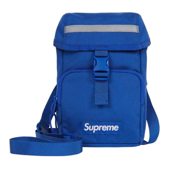 Supreme Supreme Waterproof Cordura® Nylon Camera Bag, Crossbody Bag, Shoulder Bag Regular Unisex Blue