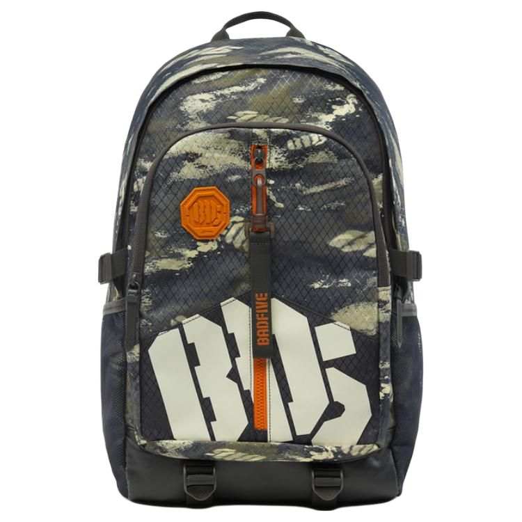 Li-Ning Li Ning Polyester Students Backpack Regular Unisex Camouflage